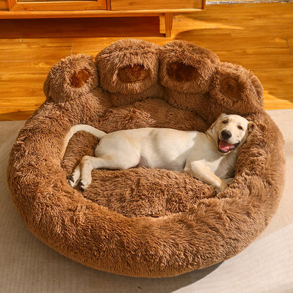 PawsomeHaven Comfort Paw Bed